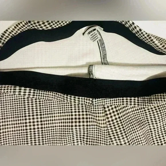 Jules & Leopold Stretch Plaid Pants/Leggings, Size Medium, Brown/Tan/Cream - Picture 5 of 11